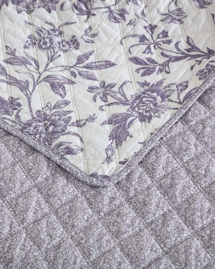 Laura Ashley Delila Quilt/Sham Set Home Comforters & Quilts - Image 2