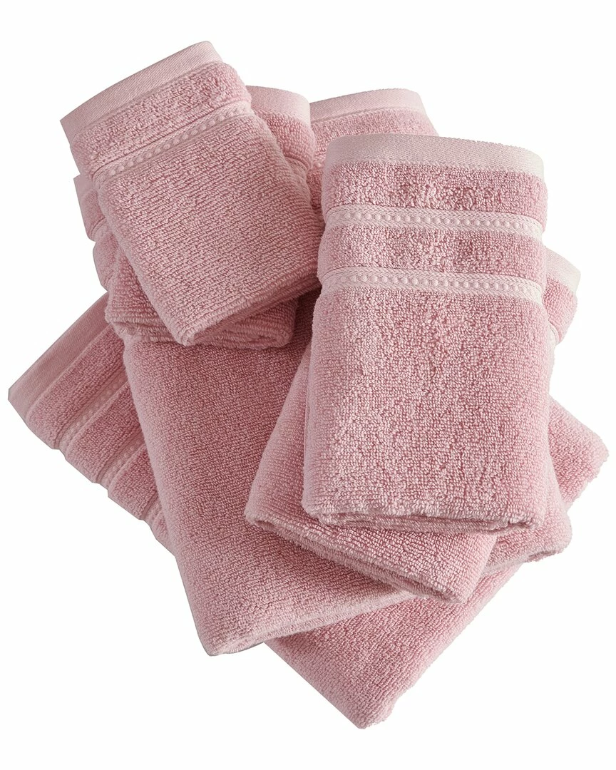 Laura Ashley Wakefield Solid Cotton Terry 6Pc Towel Set Home Bath Towels