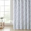 Laura Ashley Walled Garden Cotton Twill Shower Curtain Home Bath Mats & Curtains