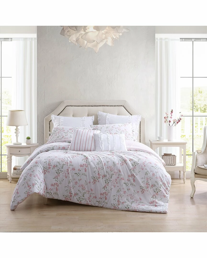 Laura Ashley Fawna Cotton Comforter Set Home Comforters & Quilts