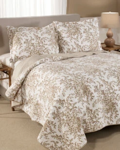 Laura Ashley Bedford Quilt Set Home Comforters & Quilts