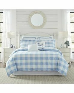 Laura Ashley Cynthia Cotton Duvet Cover Set Home Duvet Inserts & Duvets