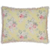 Laura Ashley Melany Yellow Standard Sham Home Comforters & Quilts