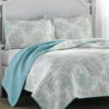 Laura Ashley Saltwater Quilt Set Home Comforters & Quilts