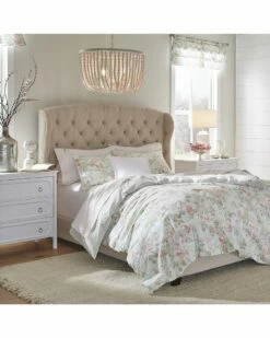 Laura Ashley Madelynn 3Pc Duck Egg Duvet Set Home Duvet Inserts & Duvets Yellow