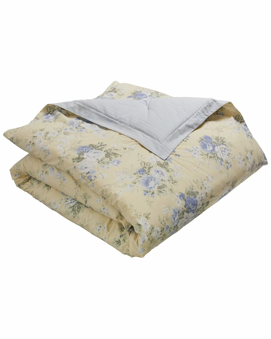 Laura Ashley Maybelle 4Pc Blue Comforter Set Home Comforters & Quilts - Image 4
