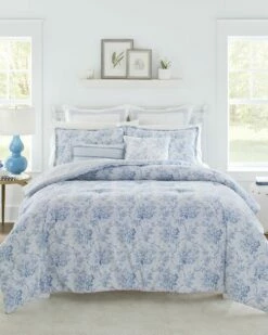 Laura Ashley Nina Comforter/Sham Set Home Comforters & Quilts