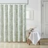 Laura Ashley Natalie Sage Shower Curtain Home Bath Mats & Curtains