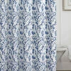 Laura Ashley Charlotte Cotton Shower Curtain Home Bath Mats & Curtains