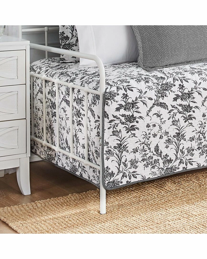 Laura Ashley Amberley Of Cotton 4 Piece Quilted Daybed Cover Set Home Sheets - Image 2