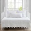 Laura Ashley Solid Trellis Of Cotton 4 Piece Daybed Cover Set Home Sheets