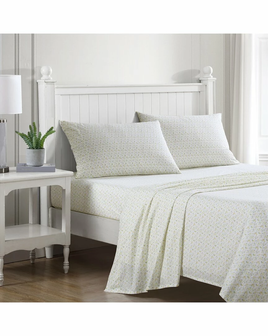 Laura Ashley Evie Cotton Percale Sheet Set Home Sheets