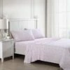 Laura Ashley Bella Cotton 300TC Sateen Sheet Set Home Sheets