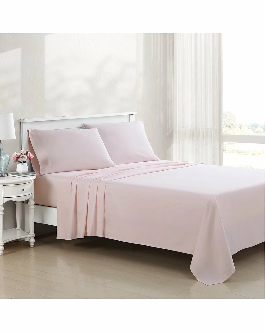 Laura Ashley Solid Cotton Blend 800 Thread Count Sheet Set Home Sheets - Image 2