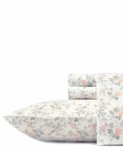 Laura Ashley Rosalie Flannel Sheet Set Home Sheets