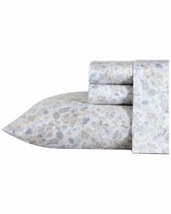 Laura Ashley Quartet Grey Sheet Set Home Sheets