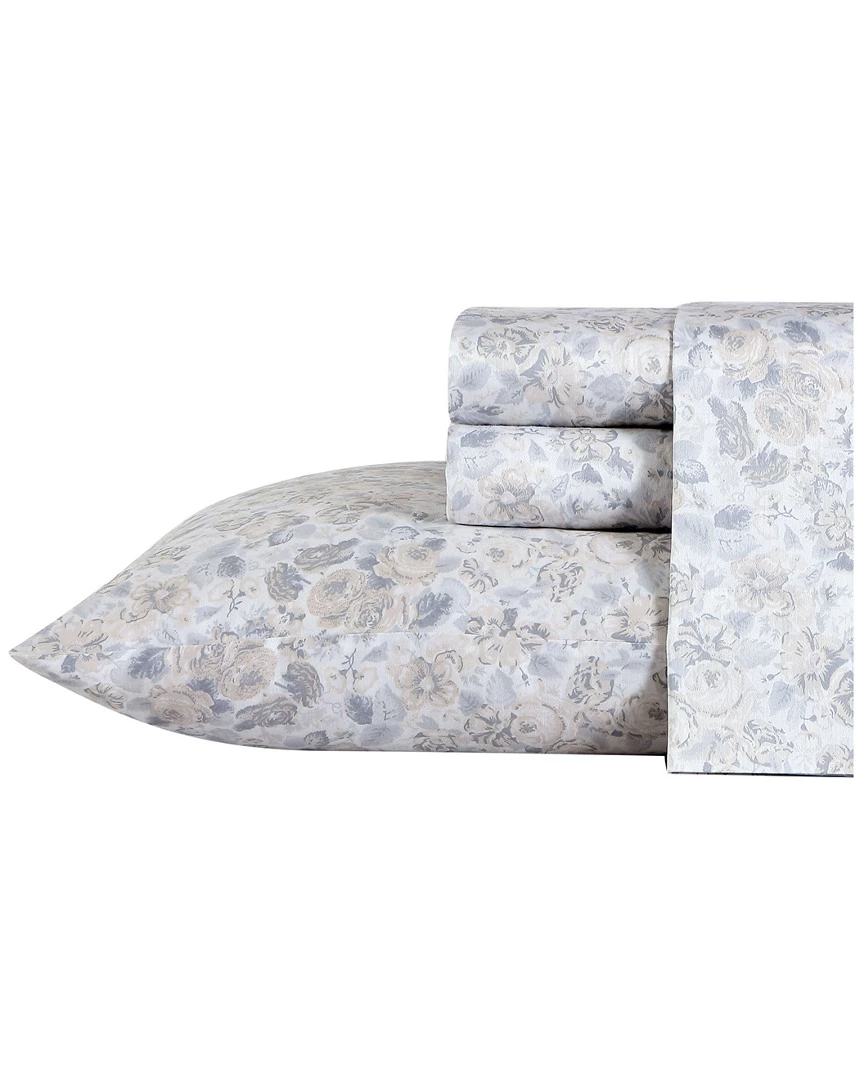 Laura Ashley Quartet Grey Sheet Set Home Sheets