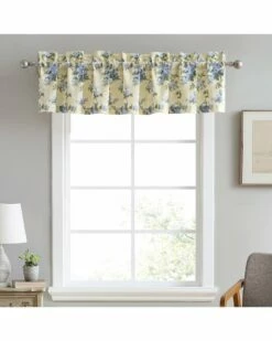 Laura Ashley Cassidy Cotton Window Valance Home Curtains & Hardware