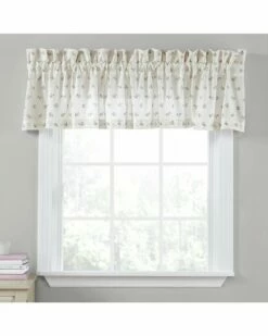 Laura Ashley Harper Cotton Window Valance Home Curtains & Hardware