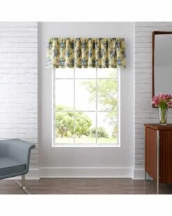 Laura Ashley Linley Cotton Window Valance Home Curtains & Hardware