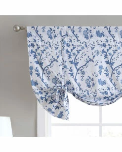 Laura Ashley Elise Blue Valance Home Curtains & Hardware