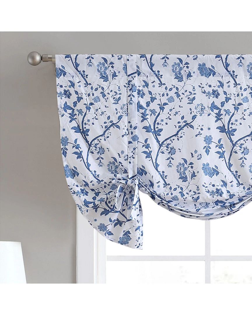 Laura Ashley Elise Blue Valance Home Curtains & Hardware