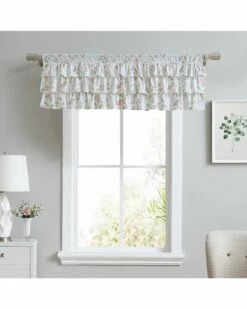 Laura Ashley Fawna Cotton Window Valance Home Curtains & Hardware