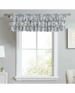 Laura Ashley Annalise Floral Cotton Window Valance Home Curtains & Hardware