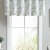 Laura Ashley Natalie Sage Tab Top Valance Curtain Home Curtains & Hardware