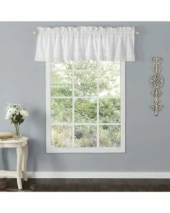 Laura Ashley Annabella Cotton Window Valance Home Curtains & Hardware